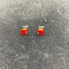 Ladybird Stud Earrings Made with upcycled LEGO®