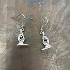 Science Lab Microscope Earrings