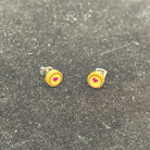 Jammy Dodger Stud Earrings made with upcycled LEGO®