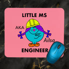 Personalised Little Ms Engineer Mousepad