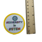 Diversity in STEM Printed Iron on Patch. STEM Inspiration Badges.