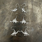 Mini Dinosaur Earrings. Choose T-Rex, Diplodocus or Stegosaurus