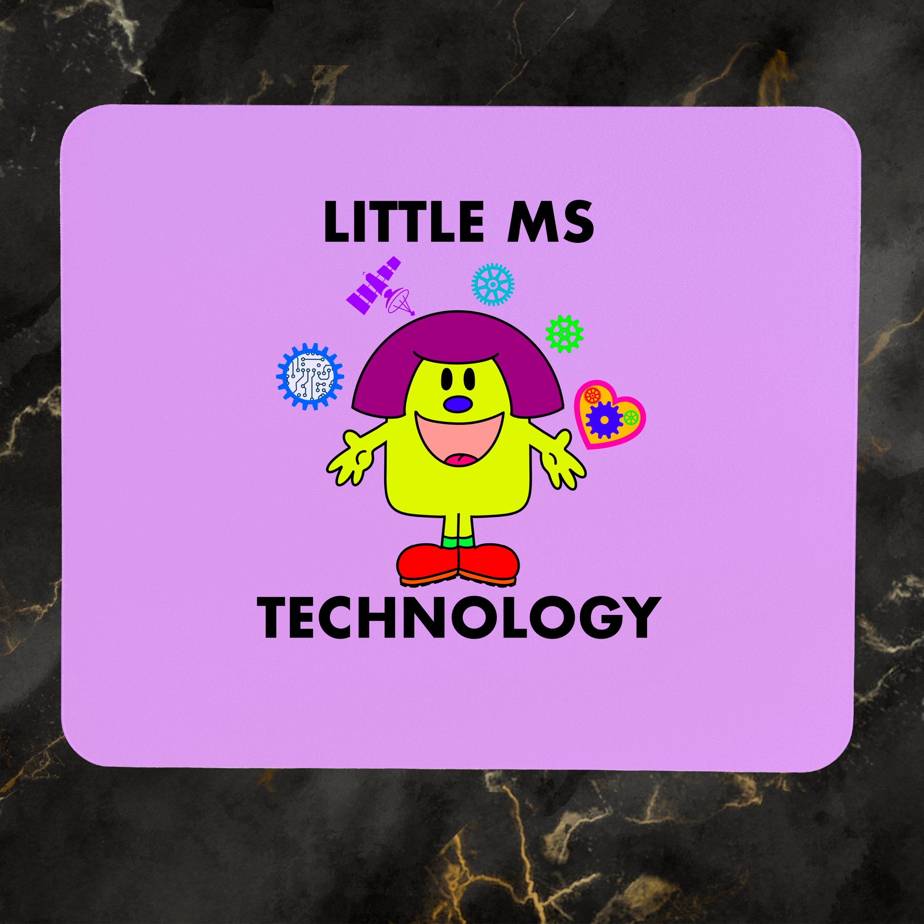 Personalised Little Ms Technology Mousepad