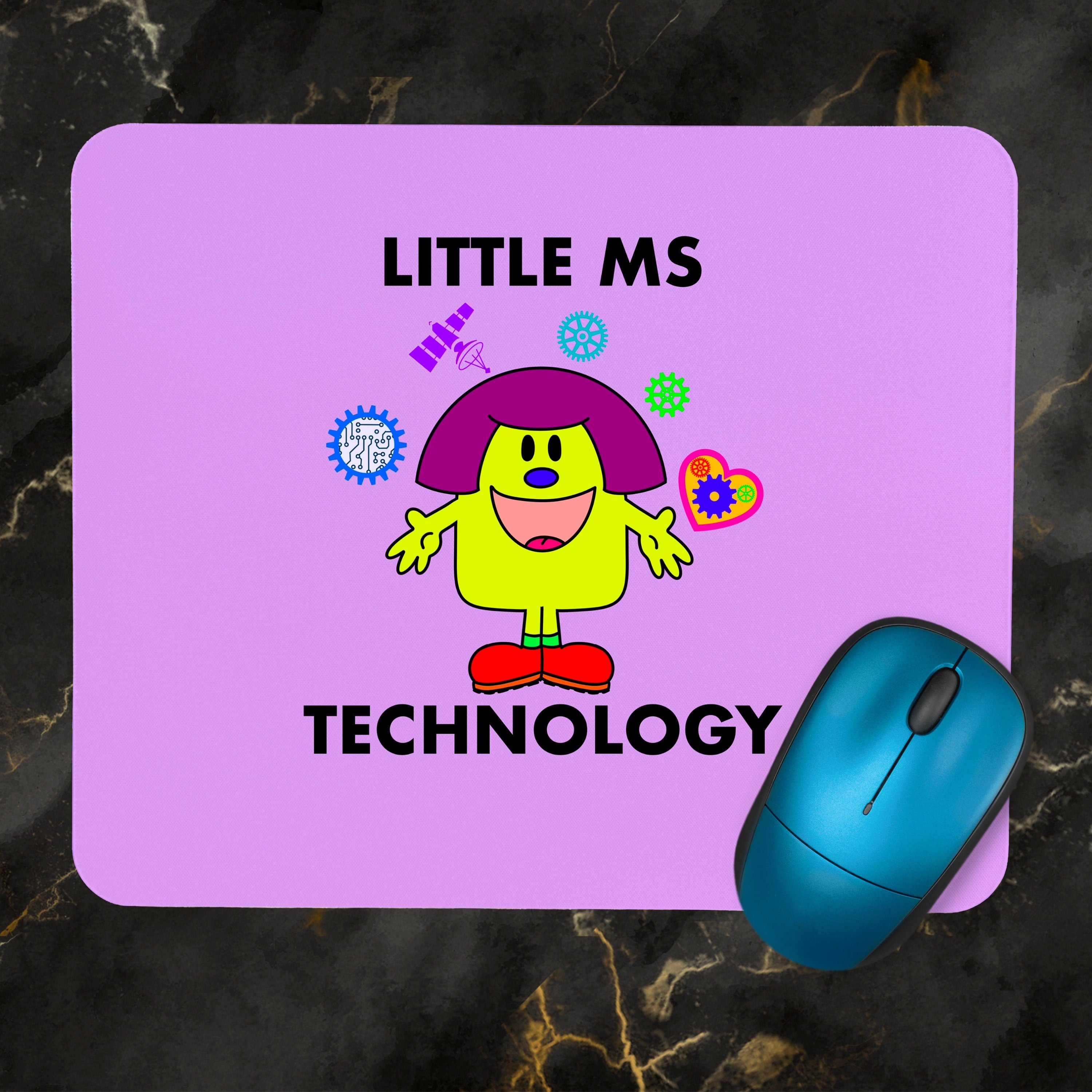 Personalised Little Ms Technology Mousepad