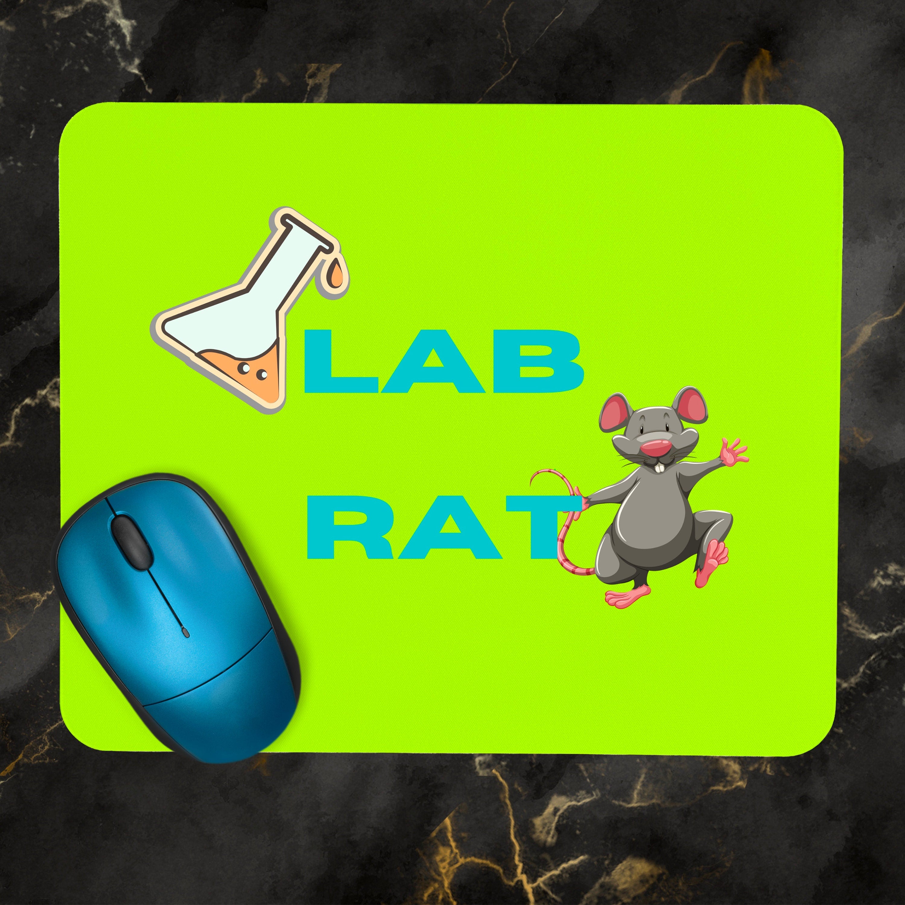 Personalised Lab Rat Mousepad