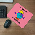 Personalised Little Ms Engineer Mousepad