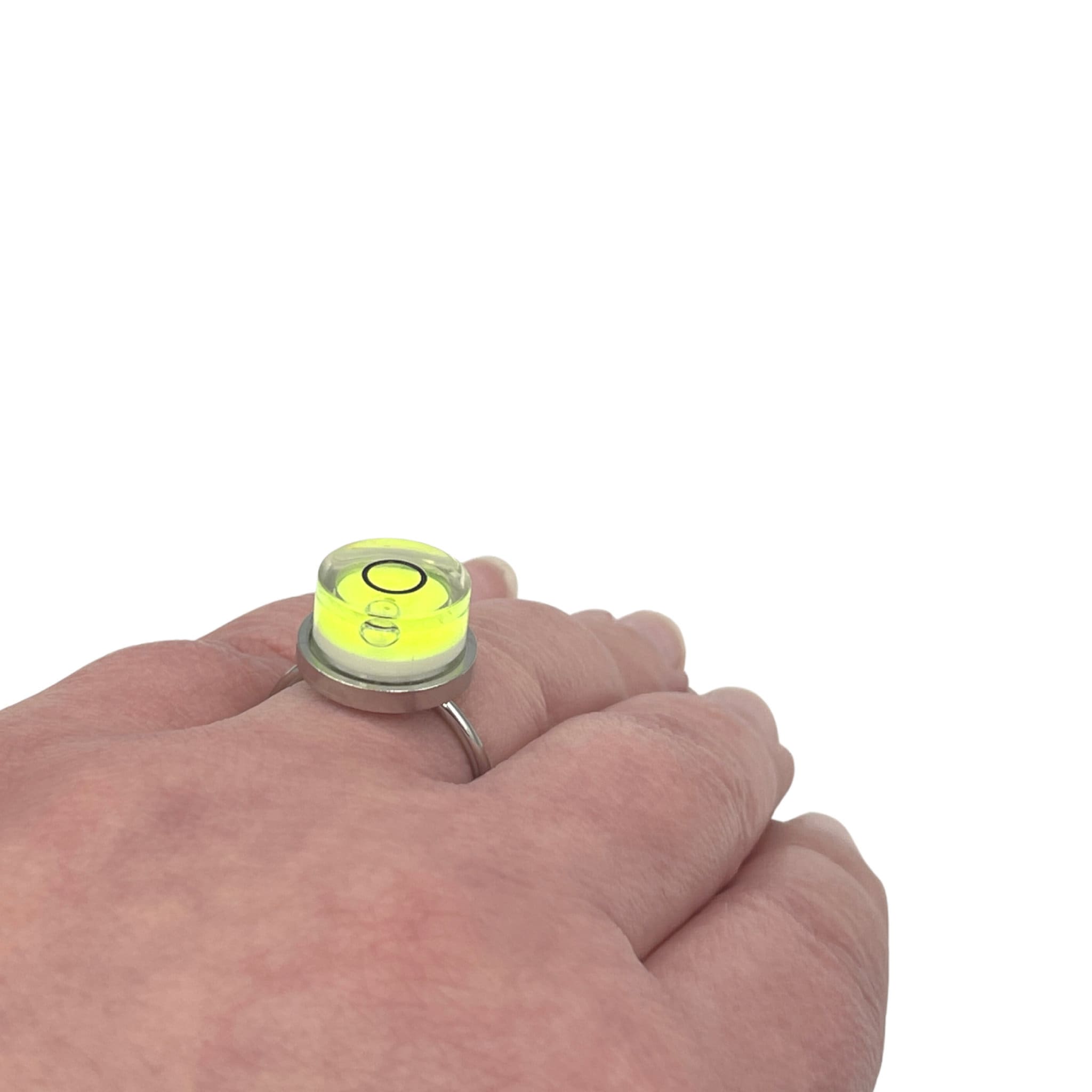 Round Functioning Spirit Level Ring