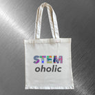 Personalised STEMoholic Thick Woven Tote Bag