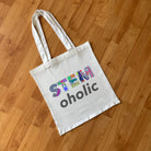 Personalised STEMoholic Thick Woven Tote Bag