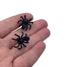 Spooky Spider Stud Earrings made with upcycled LEGO®