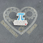 Love You Math Enamel Pin Badge. Love you more than the number of digits in Pi