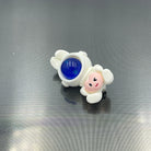 Cute Kawaii Bunny Astronaut with Heart Brooch