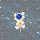 Cute Kawaii Bear Astronaut with Space Rock Brooch