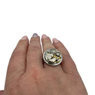 Vintage Upcyled Watch Movement Steampunk Ring