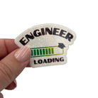 Funny Engineer Loading Engineering Graduate Sticker