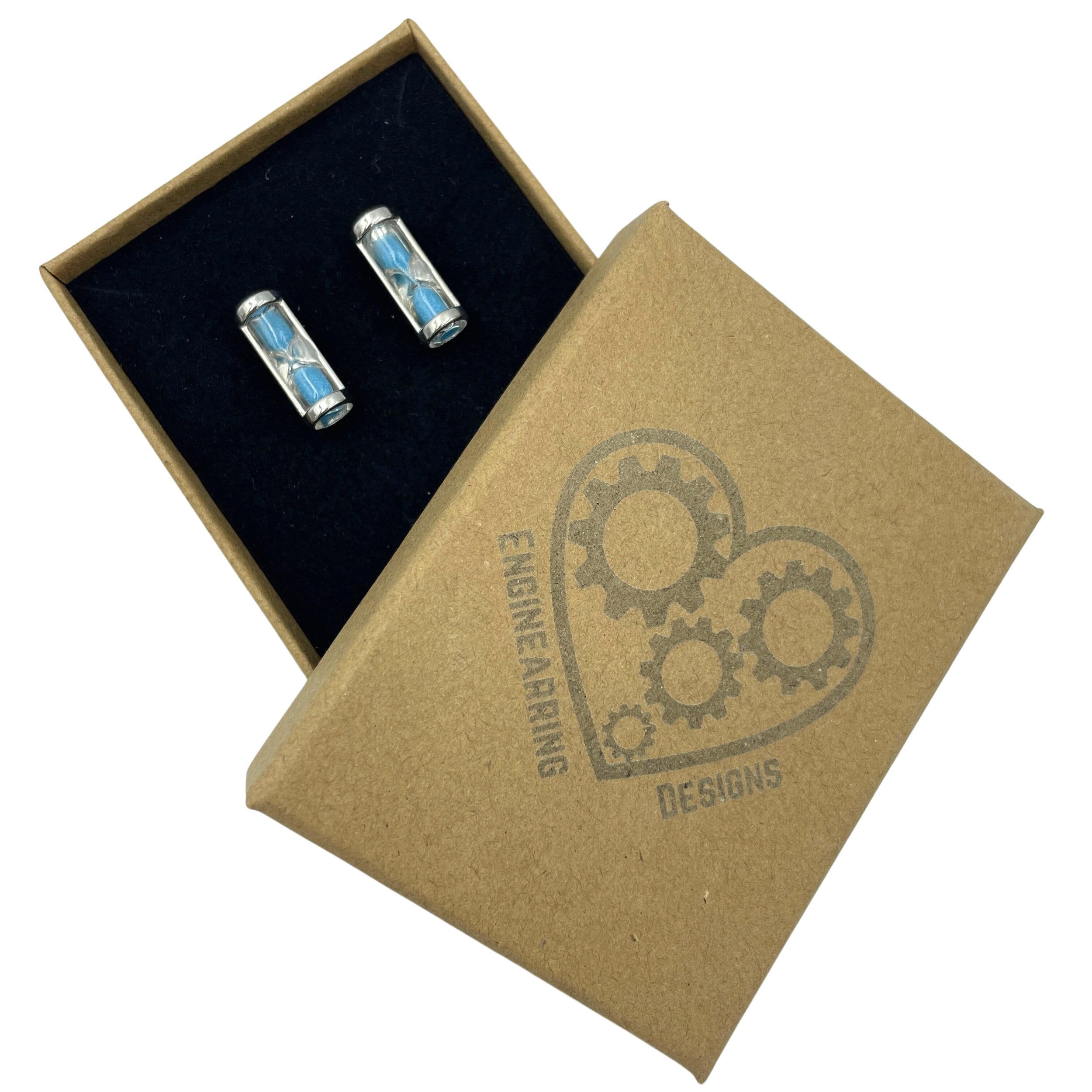 Pair of functional Hourglass Cufflinks