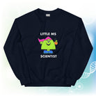 Ms Scientist Sweatshirt. Women in Science Top