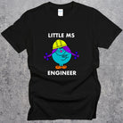 Ms Engineer T-shirt. Relaxed fit Women in Engineering Top Black