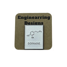 Dopamine Molecule Enamel Pin Badge