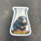 Adorable Mole in a Beaker with Avogadro's Constant Chemistry Vinyl Sticker