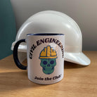 Join the Civil Engineering Club - Funny Engineer Mug with Colour Handle