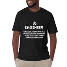 Engineering Calculating Inaccurate Numbers Approximation T-shirt. Funny Engineer Top.