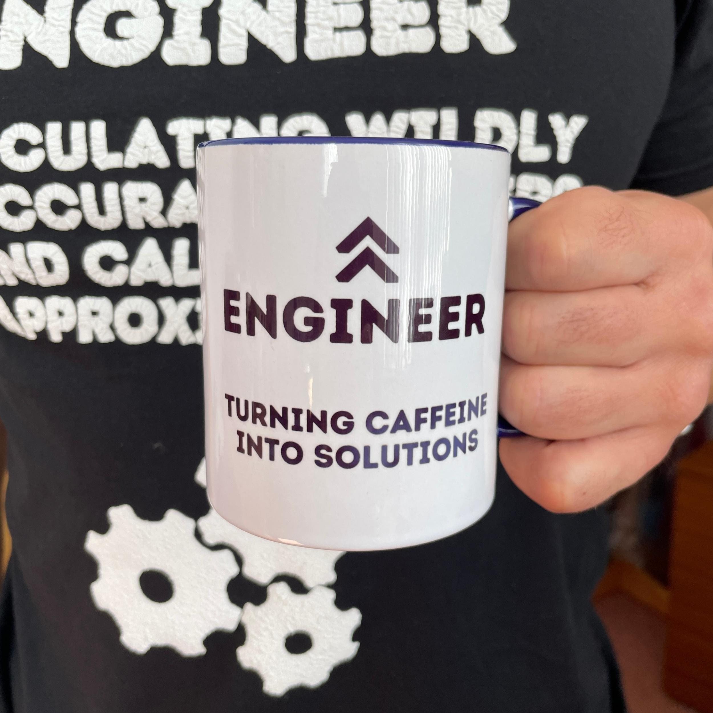 Join the Civil Engineering Club - Funny Engineer Mug with Colour Handle